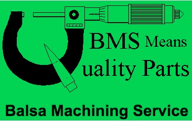 Balsa Machining Service