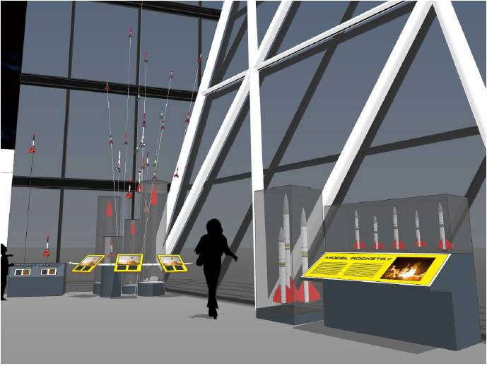 Museum Of Flight Display Mockup
